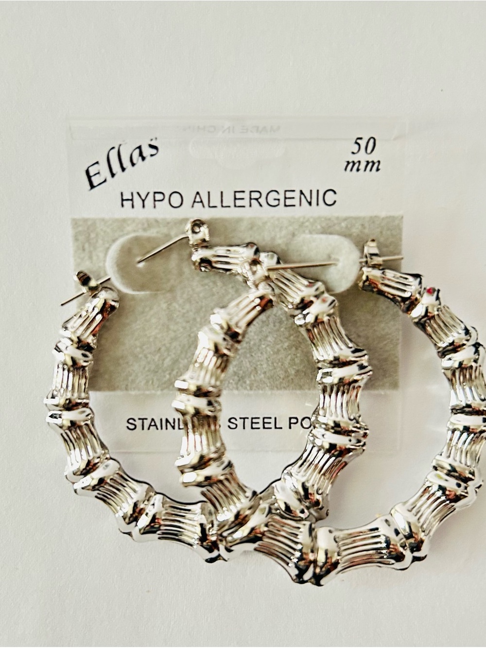 Ella’s SS Bamboo Post Earrings
